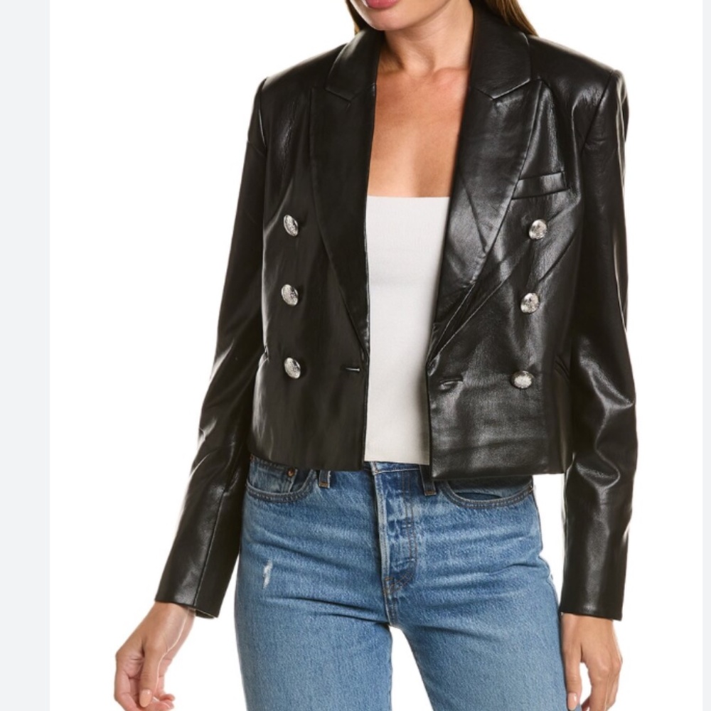 NWT - Stella + Lorenzo Leather Jacket